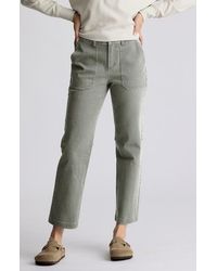 Free Fly - Folly Straight Leg Ankle Stretch Cotton Twill Pants - Lyst