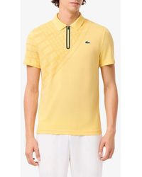 Lacoste - Half Zip Polo - Lyst
