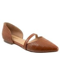 Trotters - Emory D'Orsay Pointed Toe Flat - Lyst