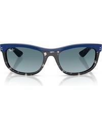 Ray-Ban - 62Mm Balorama Gradient Rectangle Sunglasses - Lyst