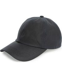 Barbour - Waxed Cotton Baseball Cap - Lyst