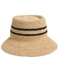 Brixton - Ellee Straw Packable Bucket Hat - Lyst
