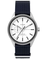 Timex - Marlin Jet Automatic Fabric Strap Watch, 38Mm - Lyst
