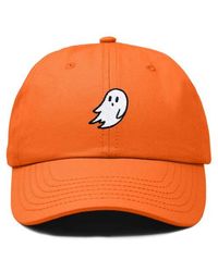 Alix - Ghost Embroidered Low Crown Cap - Lyst
