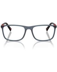 Prada Linea Rossa - 57Mm Rectangular Optical Glasses - Lyst