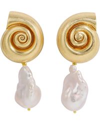 Lili Claspe - La Mer Baroque Pearl Drop Earrings - Lyst