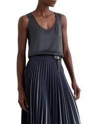 Reiss - Ruby Scoop Neck Tank - Lyst