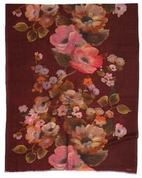 Echo - Painted Floral Wrap - Lyst