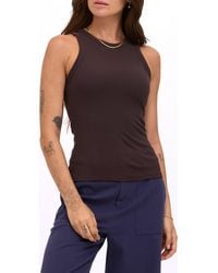 Threads For Thought - Bailey Feather Ribbed Tank - Lyst