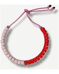 Her New Tribe - Bead Two Split Candy Necklace - Lyst