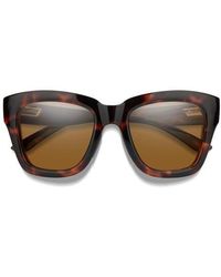 Smith - Sway 52Mm Chromapop Polarized Square Sunglasses - Lyst