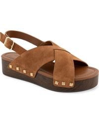 Splendid - Quintana Platform Slingback Sandal - Lyst