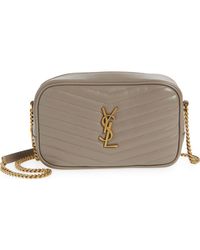 Saint Laurent - Mini Lou Matelassé Leather Camera Bag - Lyst