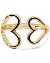 DEVATA - Couple Heart Ring - Lyst
