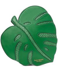 Kate Spade - Playa 3d Leaf Smooth Leather Crossbody Bag - Lyst