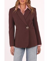 Petal & Pup - Leo One-Button Blazer - Lyst