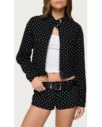 Edikted - Tabitha Polka Dot Jacket - Lyst