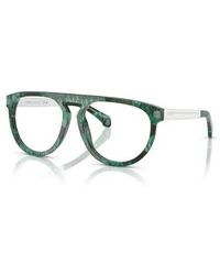 Moncler - 55Mm Pilot Optical Glasses - Lyst