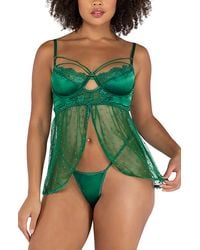 Paradise Dream Babydoll 2pc Set Roma Confidential