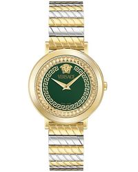 Versace - Delphinus Bracelet Watch, 35Mm - Lyst
