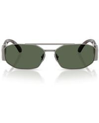Versace - 58Mm Irregular Sunglasses - Lyst