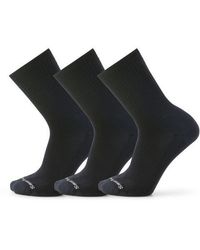 Smartwool - 3-Pack Everyday Solid Rib Crew Socks - Lyst