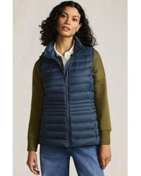 Lands' End - Wanderweight Packable Ultralight Down Vest - Lyst