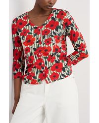 Seasalt Cornwall - Studio Glass Organic Cotton Button-Up Top - Lyst