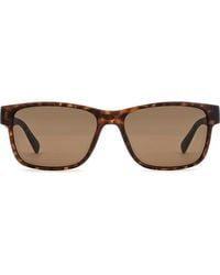Fossil - 58Mm Rectangular Sunglasses - Lyst
