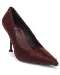 Jeffrey Campbell - Genuine Calf Hair Pointed Toe Pump - Lyst
