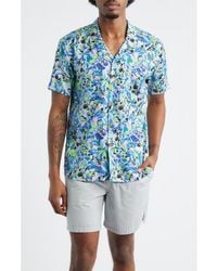 Boardies - Floral Print Camp Shirt - Lyst