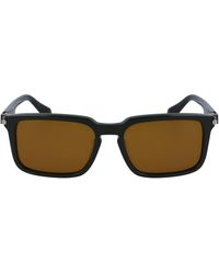 Ferragamo - Gancini Evolution 56mm Rectangular Sunglasses - Lyst