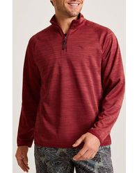 Tommy Bahama - Palm Pro Islandzone Performance Half Zip Pullover - Lyst