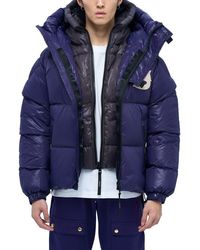 Alpha Style - Kudu Hooded Puffer Down Jacket - Lyst