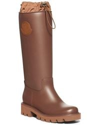 Moncler - Kickstream Waterproof Knee High Rain Boot - Lyst
