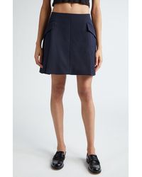 MERYLL ROGGE - Twill Tailored Blazer Skirt - Lyst