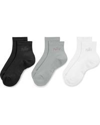 Nike - Everyday Elevated Assorted 3-Pack Ankle Socks - Lyst