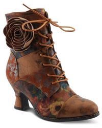 Spring Step - Roselia Lace-Up Boot - Lyst
