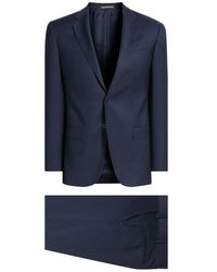 Emporio Armani - G-Line Slim Fit Mélange Wool Suit - Lyst