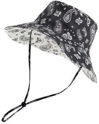 Lost Pattern - Paisley Cotton Reversible Sun Hat - Lyst