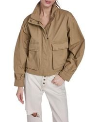 Levi's - Crop Surplus Jacket - Lyst