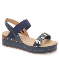 BOTTER - Melinda Slingback Platform Wedge Sandal - Lyst