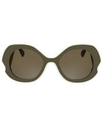 Longchamp - 52Mm Oval Sunglasses - Lyst