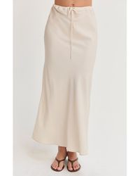 Crescent - Bias Lyocell Maxi Skirt - Lyst