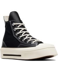 Converse - Gender Inclusive Chuck 70 De Luxe Square Toe Platform High Top Sneaker - Lyst