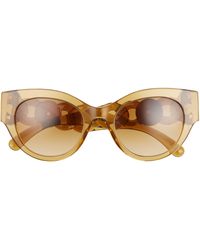 Versace - Phantos 52mm Cat Eye Sunglasses - Lyst