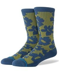 Stance - Stomped Combed Cotton Blend Crew Socks - Lyst
