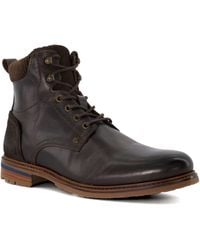 Dune - Coltonn Lace-up Leather Boot - Lyst