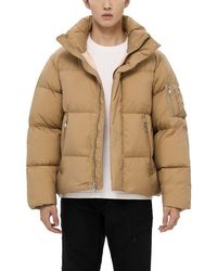 Alpha Style - Leverett Cropped Down Puffer - Lyst