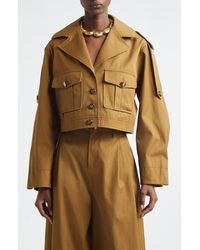Zimmermann - Kindred Spirit Luna Cotton Drill Cargo Jacket - Lyst